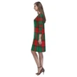 Tartan dresses - Stewart Atholl Modern Tartan Dress - Round Neck Dress TH8