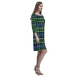 Mackellar Tartan Dress - Rhea Loose Round Neck Dress TH8