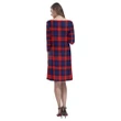 Maclachlan Modern Tartan Dress - Rhea Loose Round Neck Dress TH8