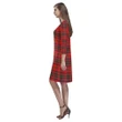 Matheson Modern Tartan Dress - Rhea Loose Round Neck Dress TH8