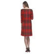 Matheson Modern Tartan Dress - Rhea Loose Round Neck Dress TH8