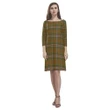 Tartan dresses - Scott Brown Modern Tartan Dress - Round Neck Dress TH8