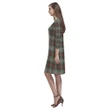 Tartan dresses - Scott Brown Ancient Tartan Dress - Round Neck Dress TH8