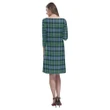 Tartan dresses - Malcolm Ancient Tartan Dress - Round Neck Dress TH8