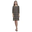 Tartan dresses - Sutherland Weathered Tartan Dress - Round Neck Dress TH8