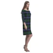 Galbraith Modern Tartan Dress - Rhea Loose Round Neck Dress TH8