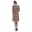 Tartan dresses - Stewart Royal Ancient Tartan Dress - Round Neck Dress TH8
