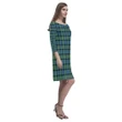 Tartan dresses - Macewen Ancient Tartan Dress - Round Neck Dress TH8