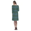 Tartan dresses - Ogilvie Hunting Ancient Tartan Dress - Round Neck Dress TH8