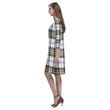 Macpherson Dress Modern Tartan Dress - Rhea Loose Round Neck Dress TH8