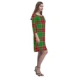 Tartan dresses - Baxter Modern Tartan Dress - Round Neck Dress Clan Badge TH8
