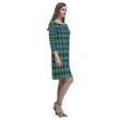 Mouat Tartan Dress - Rhea Loose Round Neck Dress TH8
