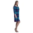 Mccorquodale Tartan Dress - Rhea Loose Round Neck Dress TH8
