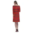 Maccoll Modern Tartan Dress - Rhea Loose Round Neck Dress TH8