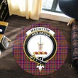 MacIntyre Modern Clan Crest Tartan Round Rug