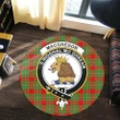 MacGregor Modern Clan Crest Tartan Round Rug
