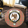 Munro Ancient Clan Crest Tartan Round Rug