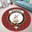 Matheson Modern Clan Crest Tartan Round Rug
