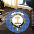 Mercer Modern Clan Crest Tartan Round Rug