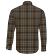 Stewart Hunting Weathered Tartan Clan Long Sleeve Button Shirt A91