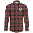 MacPherson Ancient Tartan Clan Long Sleeve Button Shirt | Scottish Clan