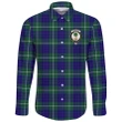 Hamilton Hunting Modern Tartan Clan Long Sleeve Button Shirt | Scottish Clan