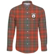 MacDougall Ancient Tartan Clan Long Sleeve Button Shirt | Scottish Clan