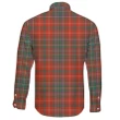 MacDougall Ancient Tartan Clan Long Sleeve Button Shirt A91