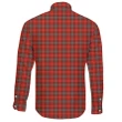 Fraser Weathered Tartan Clan Long Sleeve Button Shirt A91