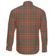 MacKinnon Ancient Tartan Clan Long Sleeve Button Shirt A91