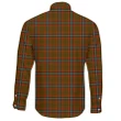 Seton Hunting Modern Tartan Clan Long Sleeve Button Shirt A91