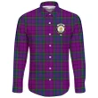 Wardlaw Modern Tartan Clan Long Sleeve Button Shirt | Scottish Clan