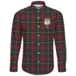MacKintosh Hunting Modern Tartan Clan Long Sleeve Button Shirt | Scottish Clan