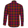 Gow Modern Tartan Clan Long Sleeve Button Shirt A91