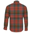 MacPherson Weathered Tartan Clan Long Sleeve Button Shirt A91