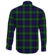 MacThomas Modern Tartan Clan Long Sleeve Button Shirt A91