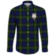 Gunn Modern Tartan Clan Long Sleeve Button Shirt | Scottish Clan