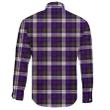 MacDonald Dress Modern Tartan Clan Long Sleeve Button Shirt A91
