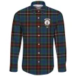 Fraser Hunting Ancient Tartan Clan Long Sleeve Button Shirt | Scottish Clan