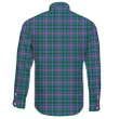 Pitcairn Hunting Tartan Clan Long Sleeve Button Shirt A91
