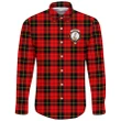 Wallace Hunting - Red Tartan Clan Long Sleeve Button Shirt | Scottish Clan