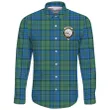 Lockhart Modern Tartan Clan Long Sleeve Button Shirt | Scottish Clan