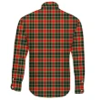 MacLachlan Hunting Modern Tartan Clan Long Sleeve Button Shirt A91