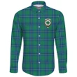 Irvine Ancient Tartan Clan Long Sleeve Button Shirt | Scottish Clan