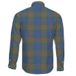 Stewart of Appin Hunting Ancient Tartan Clan Long Sleeve Button Shirt A91