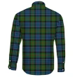Newlands of Lauriston Tartan Clan Long Sleeve Button Shirt A91