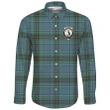 MacInnes Ancient Tartan Clan Long Sleeve Button Shirt | Scottish Clan