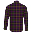 MacDonnell of Glengarry Modern Tartan Clan Long Sleeve Button Shirt A91