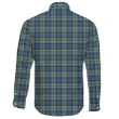 Leslie Hunting Tartan Clan Long Sleeve Button Shirt A91