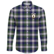Gordon Dress Modern Tartan Clan Long Sleeve Button Shirt | Scottish Clan
